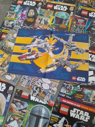 20 revistas LEGO STAR WARS (sin complementos)