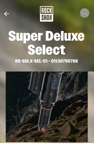 Amortiguador Rockshox Super Deluxe Select 205x65