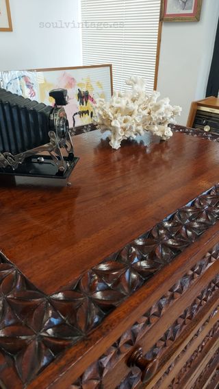 Chiffonier años 50 - Madera palisandro 