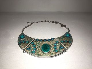 Collar turquesa vintage