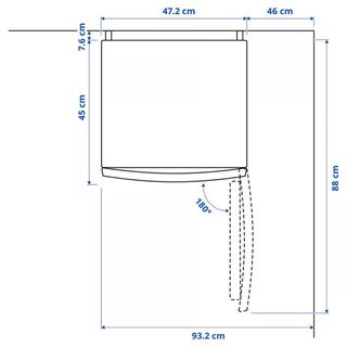 Mini nevera Ikea TILLREDA