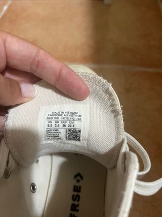 Converse blancas piel - 36