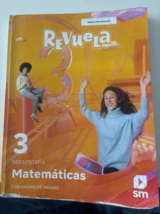 Matemáticas. 3 Secundaria. Revuela. Comunidad d...