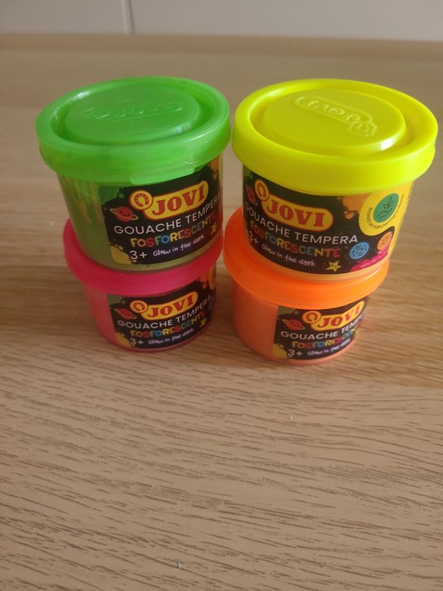 Pinturas Jovi fosforescentes