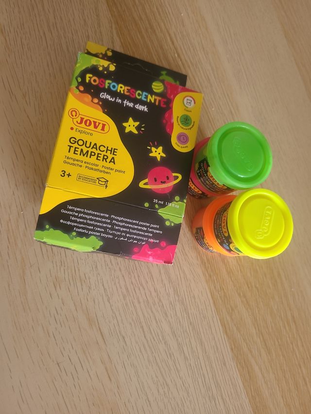 Pinturas Jovi fosforescentes