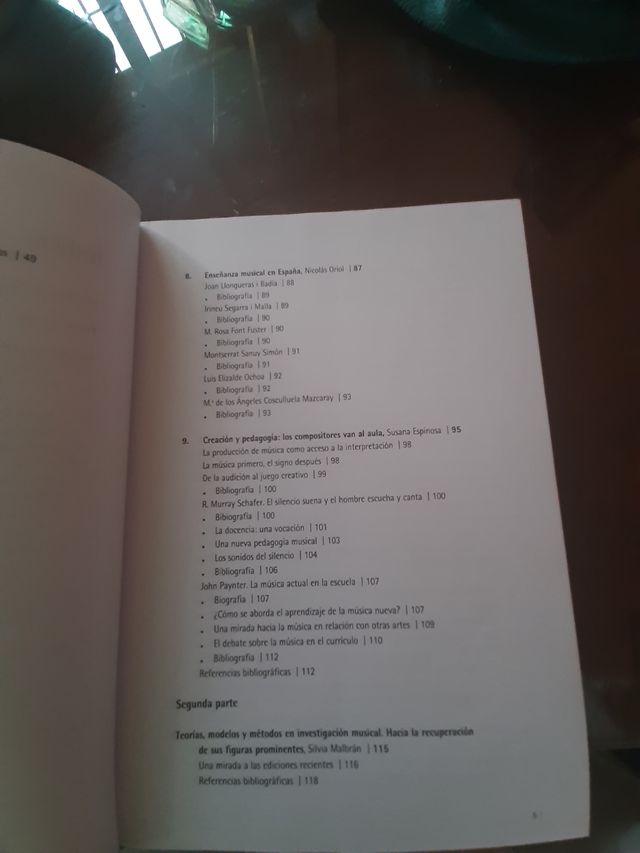 Libro Educación Musical: Aportaciones teóricas y m