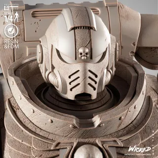 Busto Teniente Titus - Impresion 3D