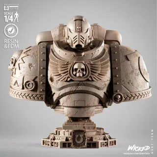 Busto Teniente Titus - Impresion 3D