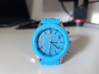 Reloj Geneva azul- Elegante informal (OFERTA)
