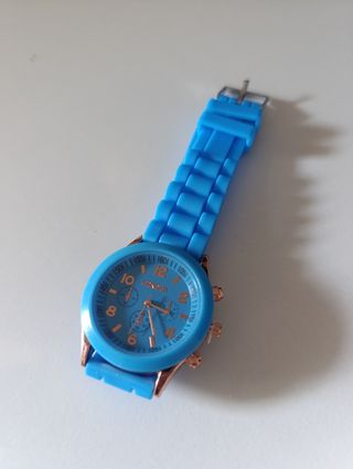 Reloj Geneva azul- Elegante informal (OFERTA)