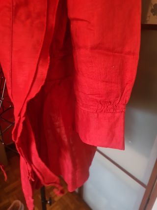 Chaqueta roja verano talla S