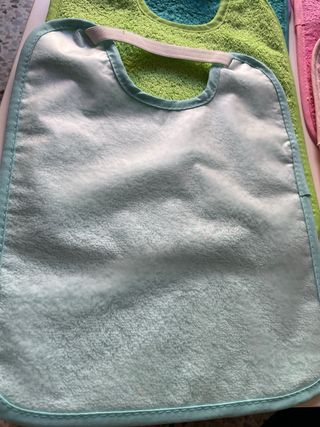 Baberos plastificados
