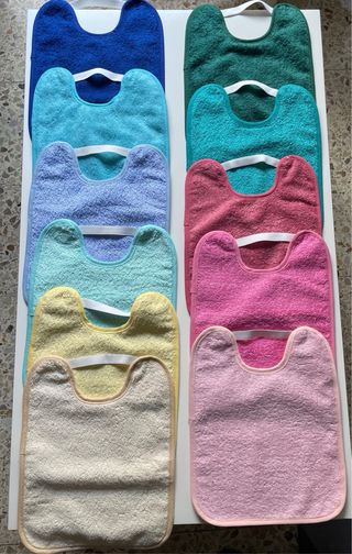 Baberos plastificados
