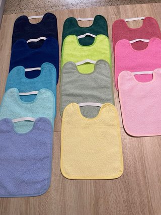 Baberos plastificados