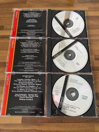 Cofanetto 11 CD: Musica da camera Strauss