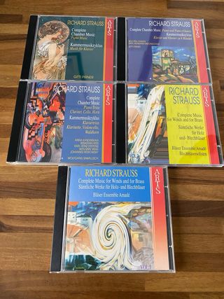 Cofanetto 11 CD: Musica da camera Strauss
