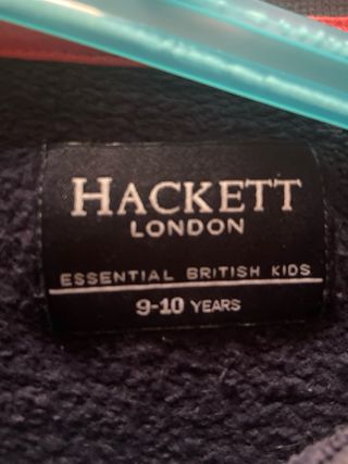 Sudadera Hacket 9-10 años,.