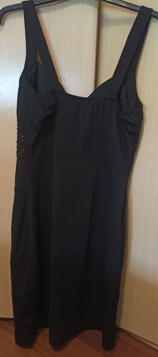 Vestido negro fiesta lentejuelas