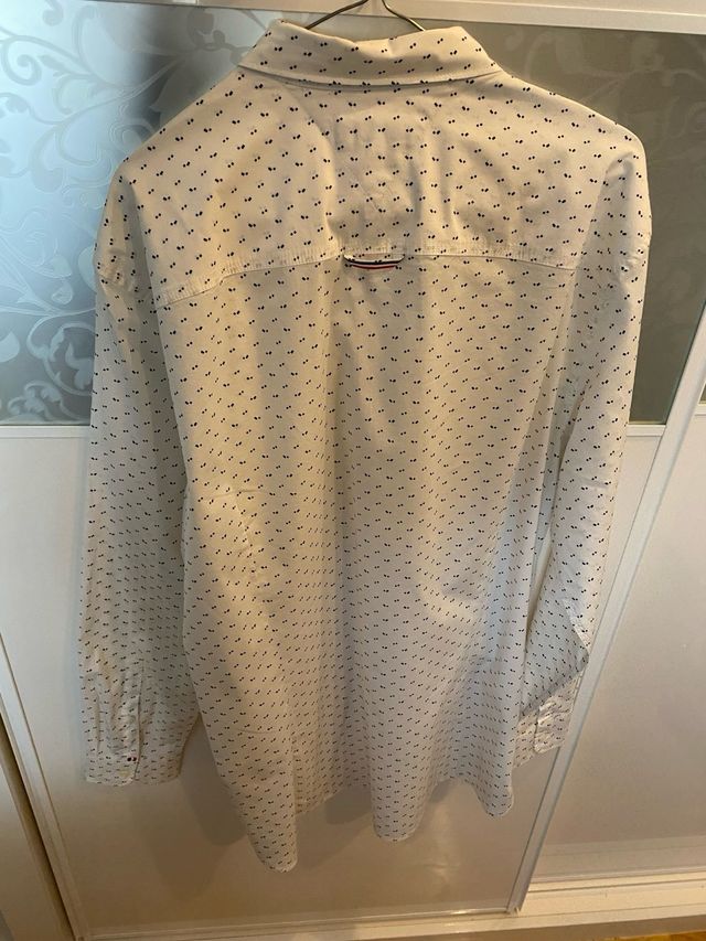 Camisa Tommy Hilfiger XL blanca