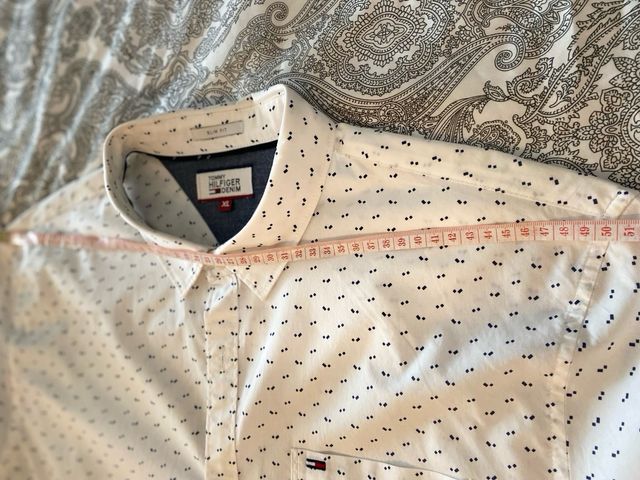 Camisa Tommy Hilfiger XL blanca