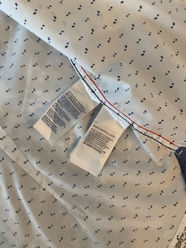 Camisa Tommy Hilfiger XL blanca