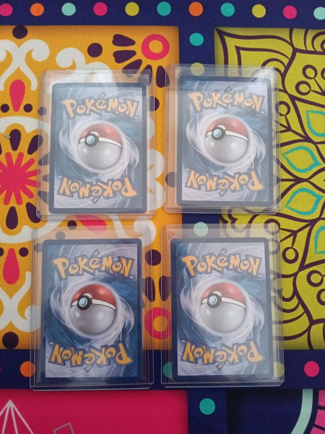 4 cartas Pokémon - Destiny Rivals (Coreano)