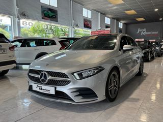Mercedes Clase A 200d AMG-Line 150CV.- " AUTOMÁTICO ".- " TECHO SOLAR ELÉCTRICO ".- " " BAJO CONSUMO ".- " GARANTÍA CON  COBERTURA EUROPEA".- " MUY EQUIPADO ".-
