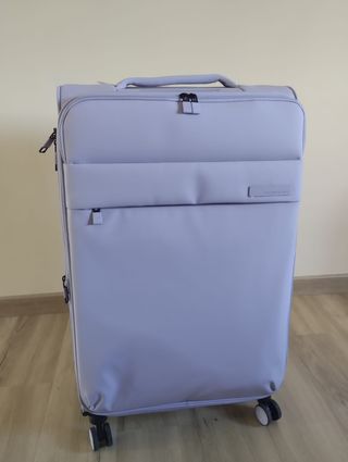 Maleta viaje morada - Grande