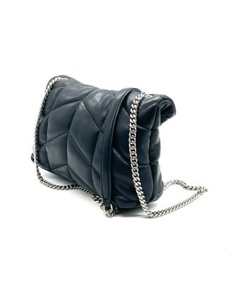Bolso Saint Laurent Loulou Puffer negro
