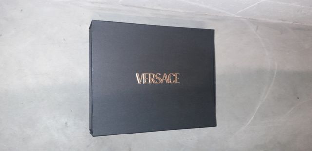 SCATOLA VERSACE NERO ORO FASHION MODA LUSSO REGALO