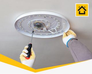 Instalador ventilador techo