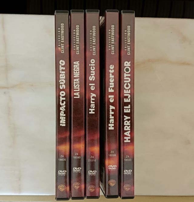 5 DVDs Clint Eastwood