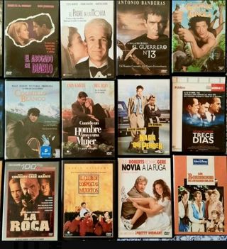 Películas DVD - ¡Variedad de Géneros!