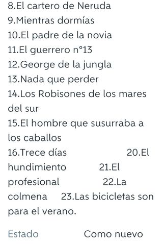 Películas DVD - ¡Variedad de Géneros!