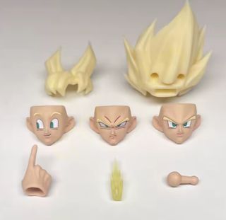 Kit Goku SSJ: Cabeza y Pelo