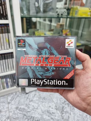 Metal Gear Solid Special Missions PS1 PAL ESP
