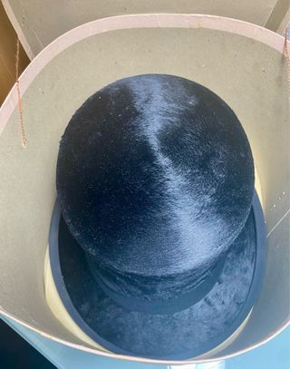 Sombrero copa antiguo Rius Barcelona. Chistera