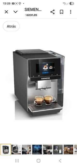 Cafetera SIEMENS EQ700 Classic