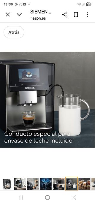 Cafetera SIEMENS EQ700 Classic