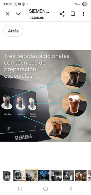 Cafetera SIEMENS EQ700 Classic