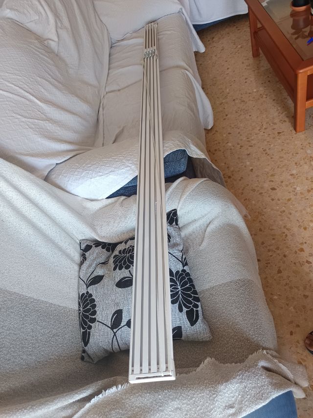 Riel 225cm para 5 placas japonesas (52cm)