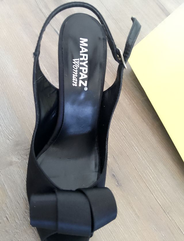 MARYPAZ Tacón Negro 37 a estrenar