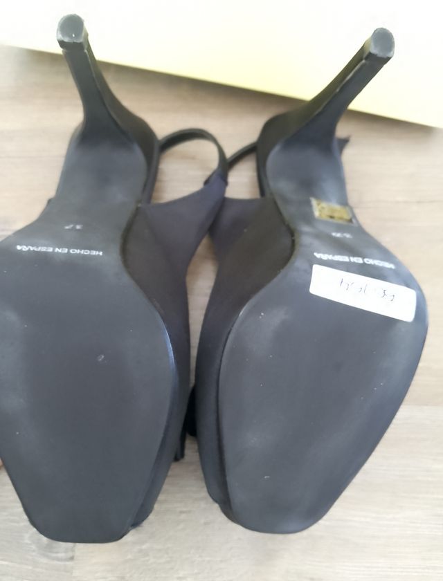 MARYPAZ Tacón Negro 37 a estrenar