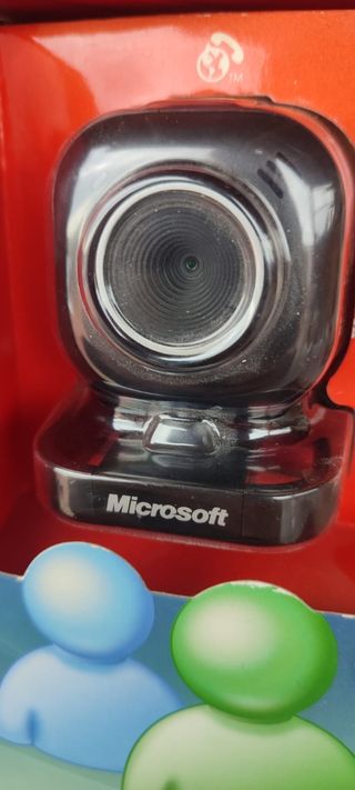 Webcam Microsoft - Cámara Web Negra