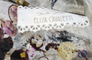 Blusa seda Elisa Cavaletti multicolor