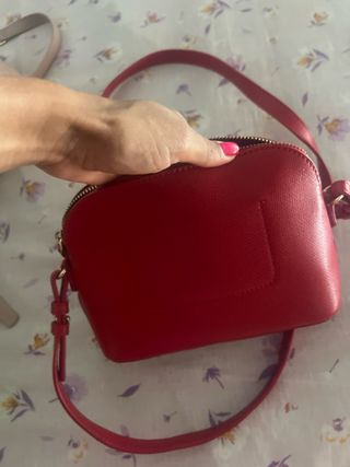 Bolso bandolera Emporio Armani rojo