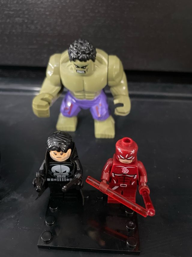 Pack Minifiguras Marvel compatibles con Lego
