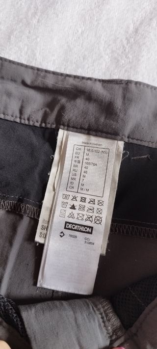 Pantaloncini trekking neri