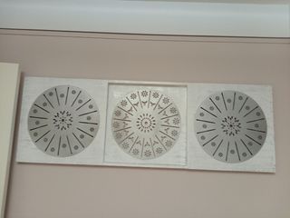 3 Paneles Decorativos Metálicos
