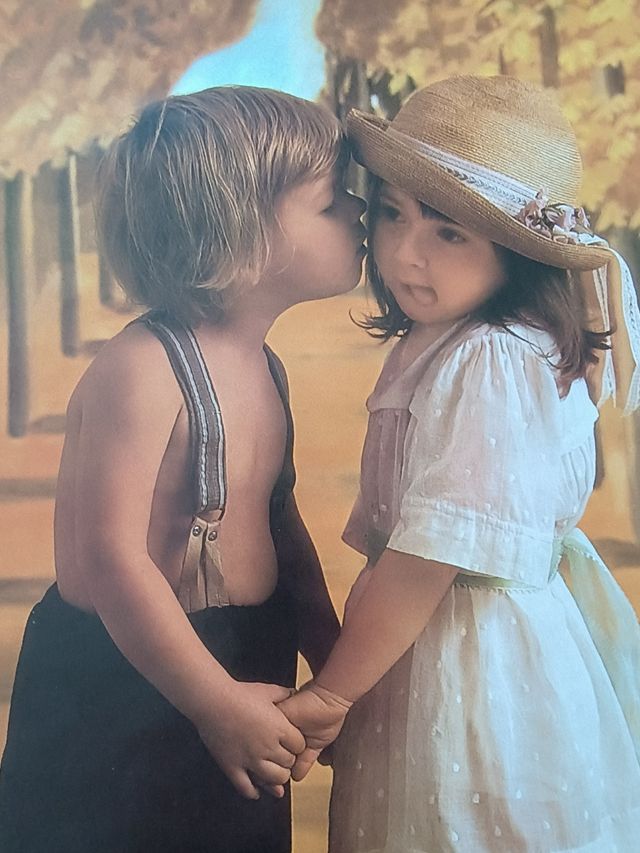 Póster vintage niños